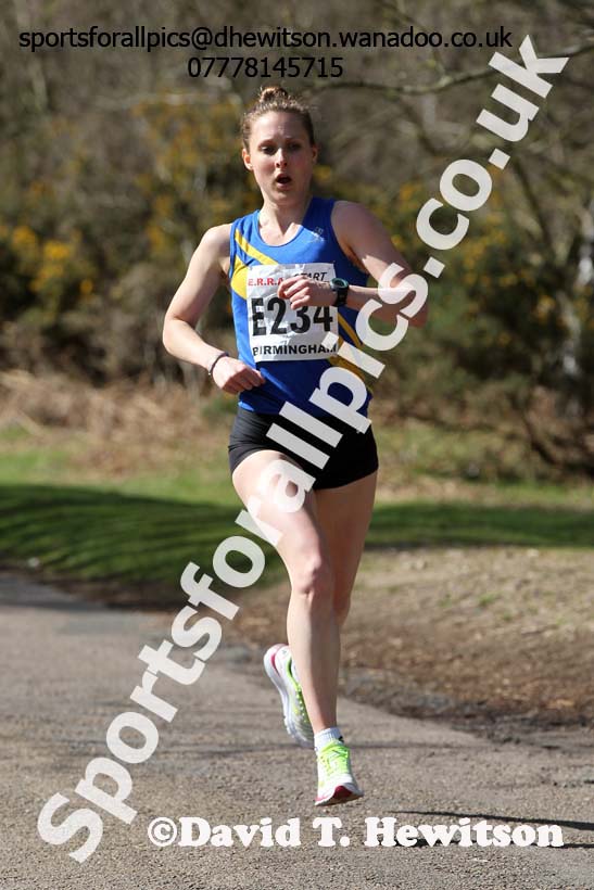 Womens 6 stage relay, Enlgish National 12 and 6 Stage Road Relays. Photo: David T. Hewitson/Sports for All Pics